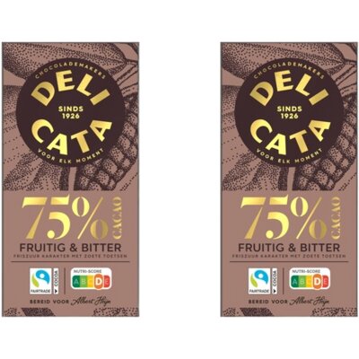 pdp-image-Delicata Reep puur 75% cacao 2-pack