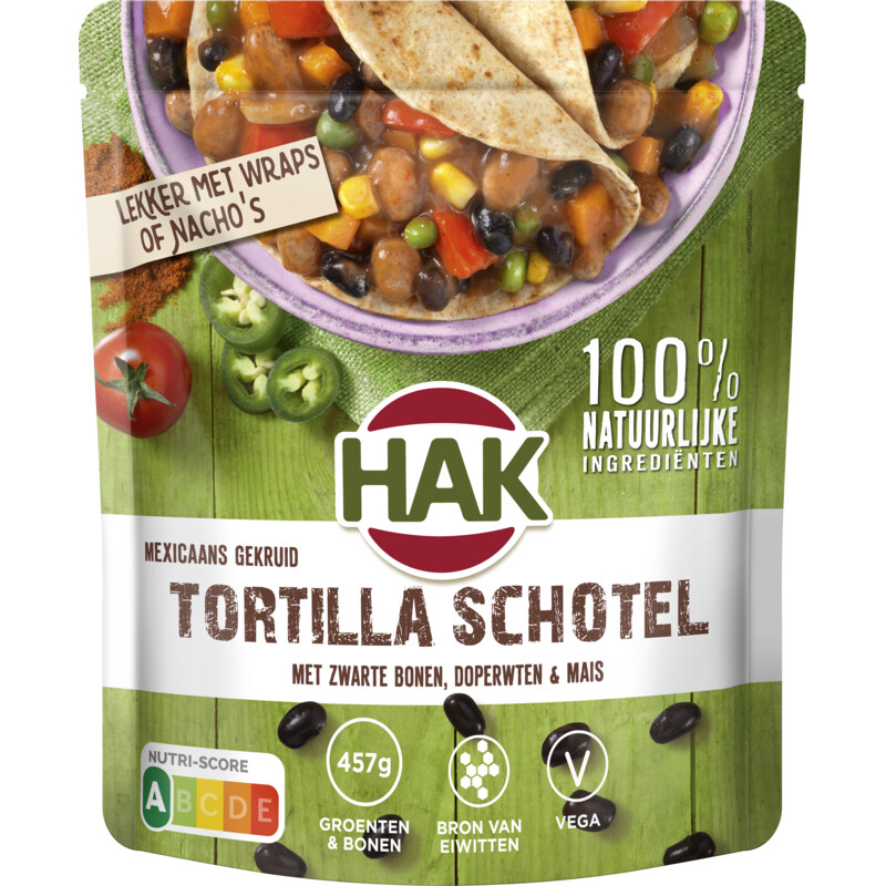 Een afbeelding van Hak Tortilla schotel