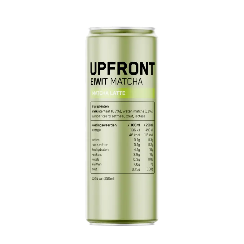 Upfront Eiwit matcha latte