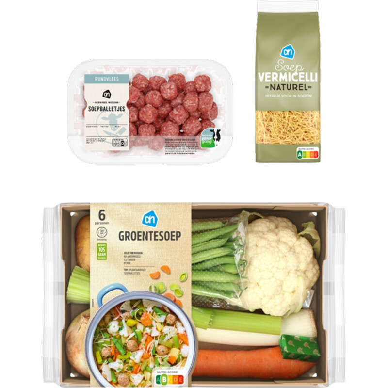 Een afbeelding van AH Groentesoep verspakket