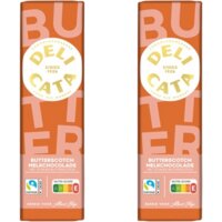 Een afbeelding van Delicata Reep melkchocolade butterscotch 2-pack