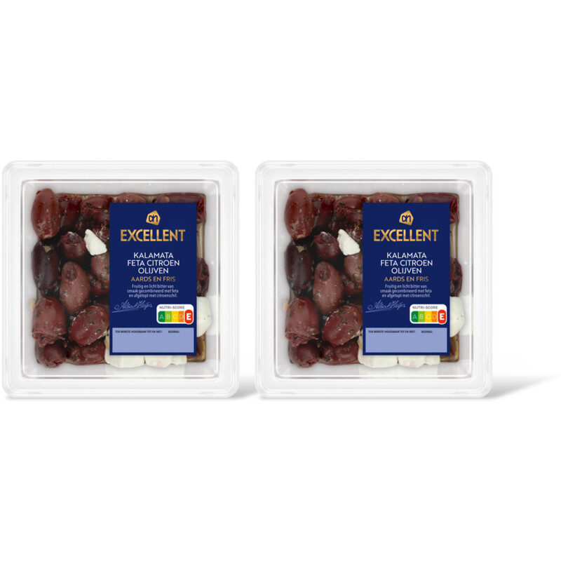 AH Excellent Kalamata feta citroen olijven 2-pack