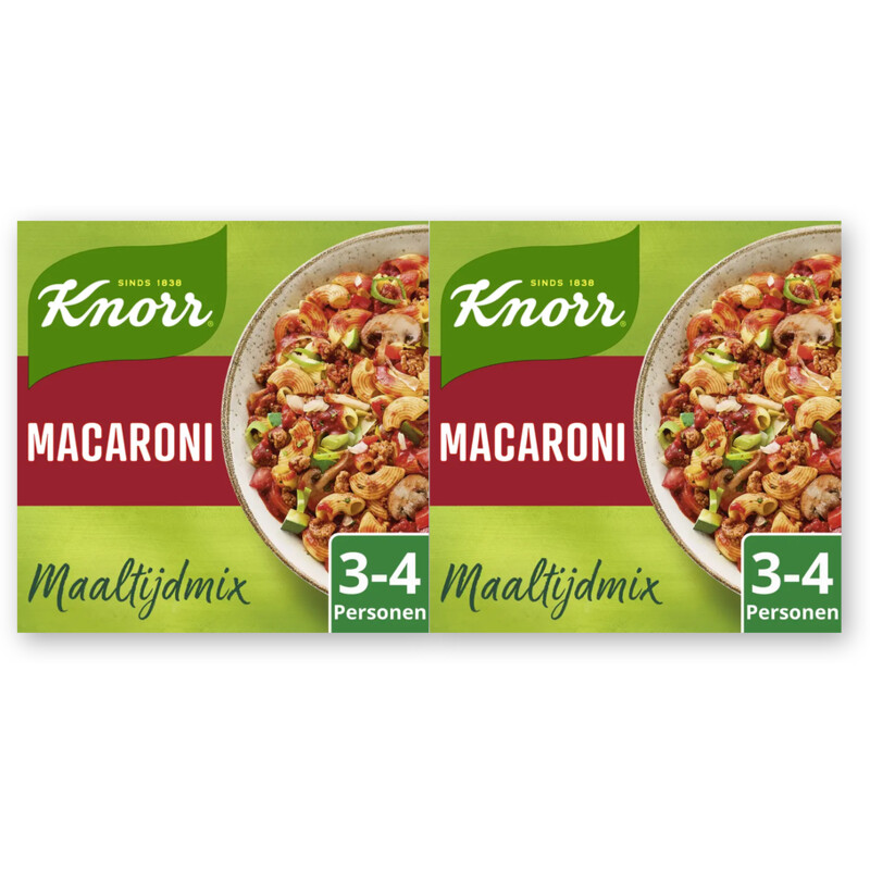 Knorr Maaltijdmix macaroni 2-pack