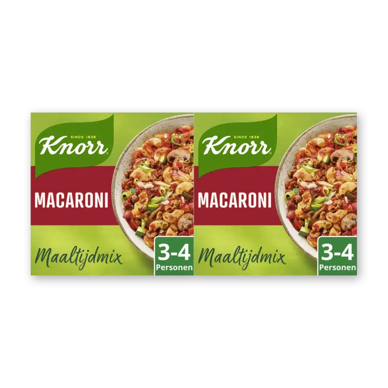 Knorr Maaltijdmix macaroni 2-pack