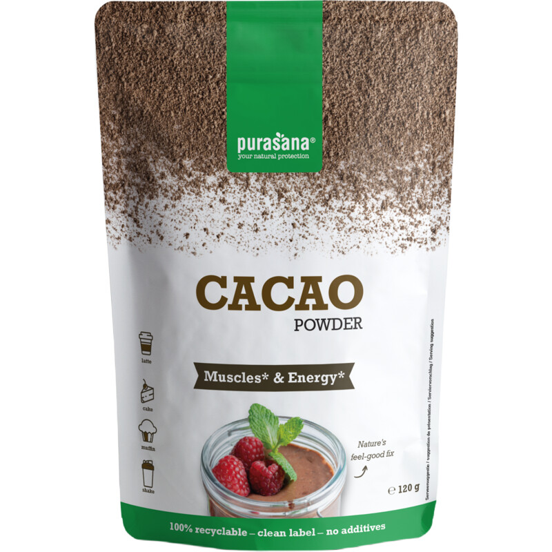Een afbeelding van Purasana Cacao poeder