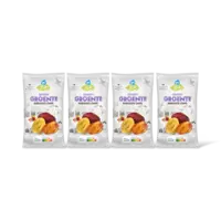 AH Biologisch Robuuste chips groente zeezout 4-pack