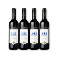 Hardys Bin 343 Cab Shiraz 4 flessen