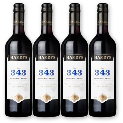 pdp-image-Hardys Bin 343 Cab Shiraz 4 flessen