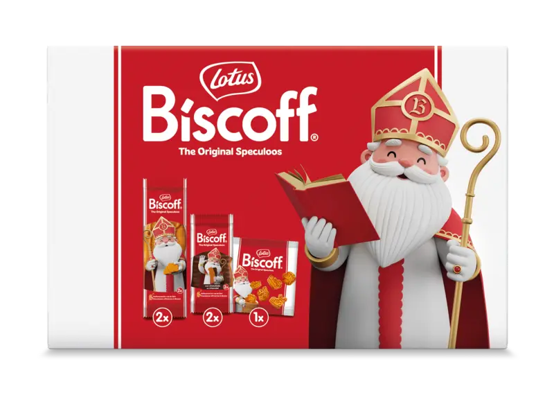 Lotus Biscoff Speculoos klaasdoosje bel