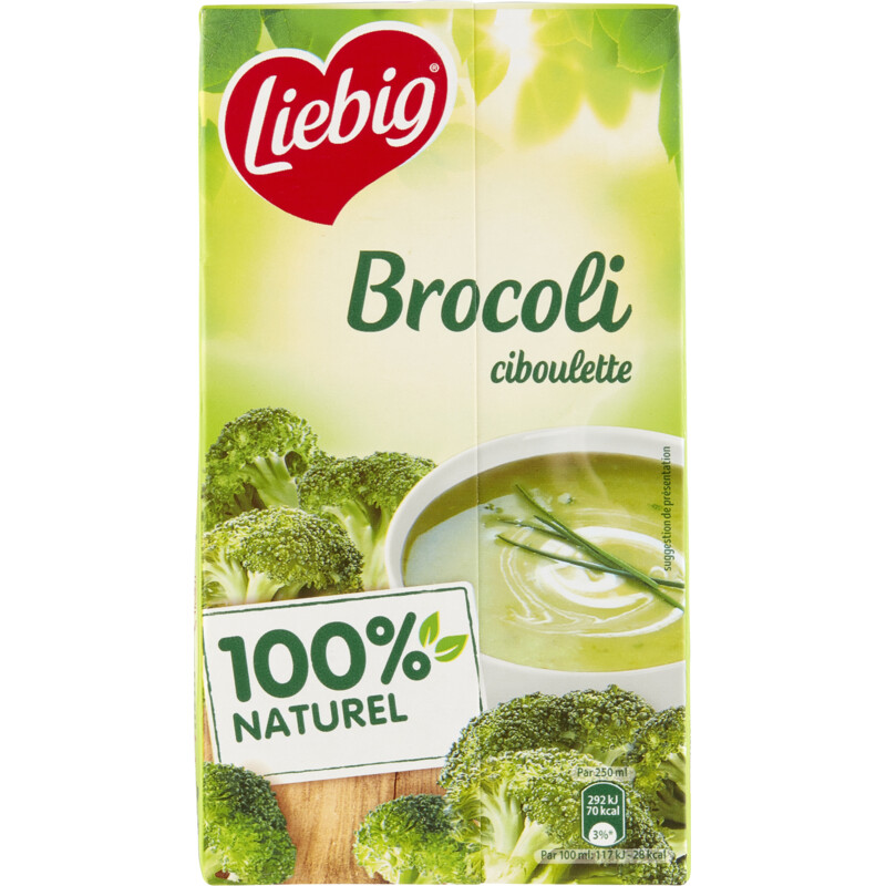 Een afbeelding van Liebig Broccolisoep met bieslook bel
