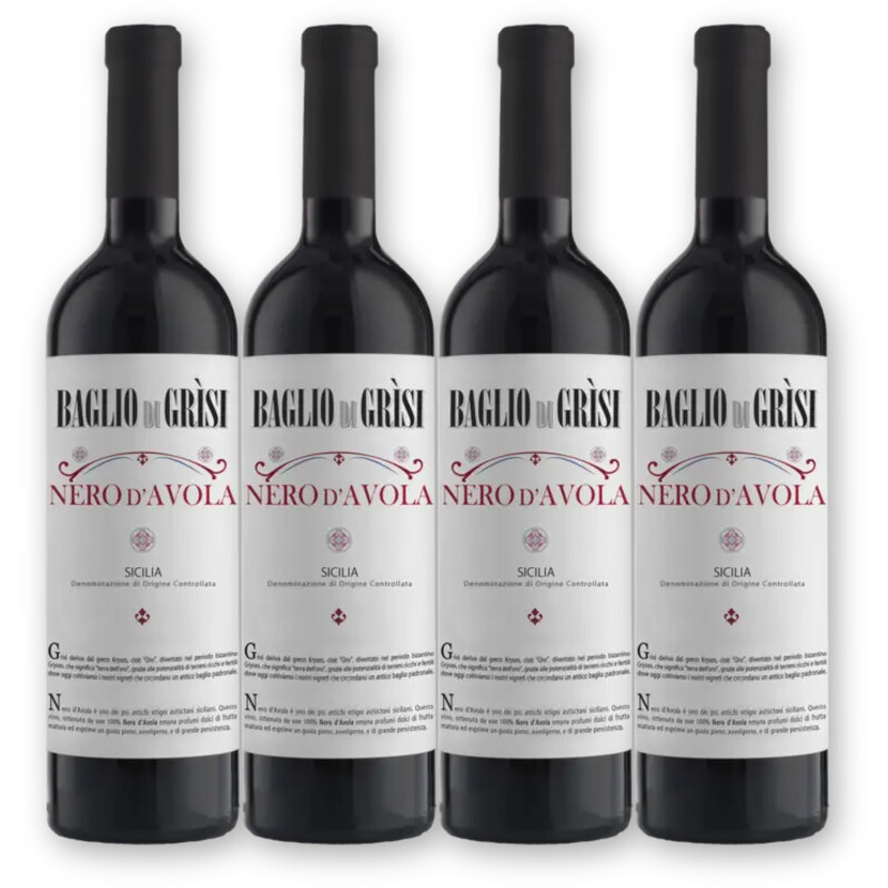 Baglio di grisi Baglio di grisi Nero d'avola 4 flessen