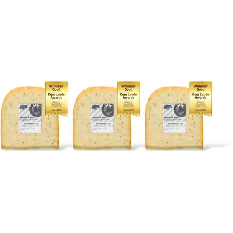 Streeckgenoten Riperkrite tsiis 50+ stuk 3-pack