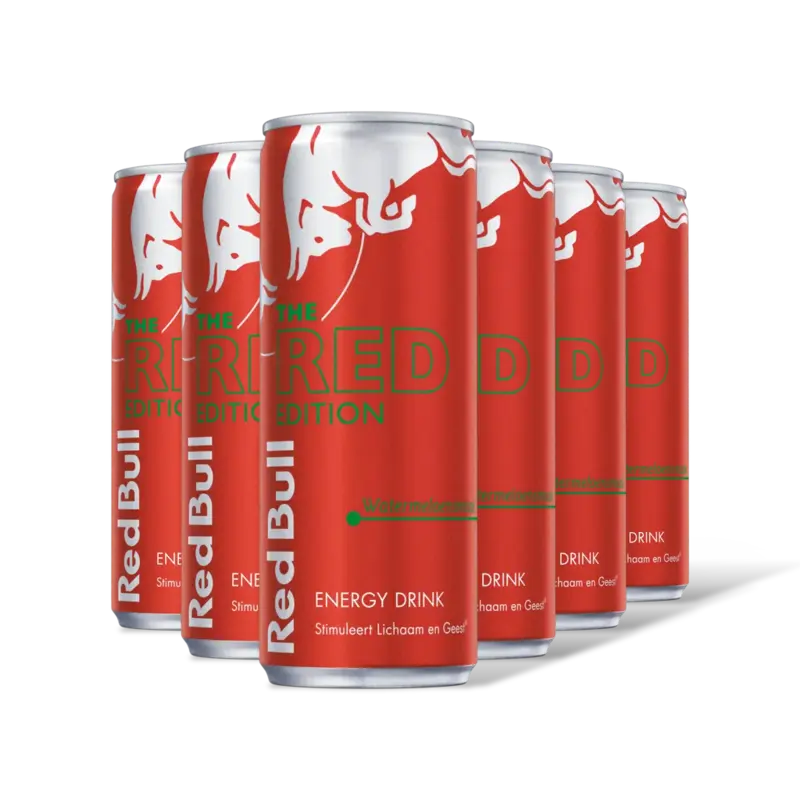 Energy drink watermeloen 6-pack