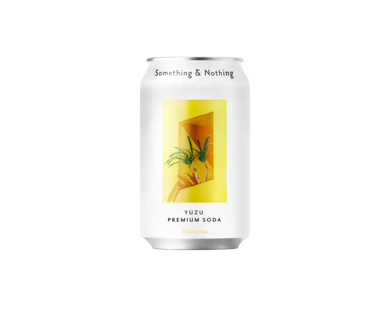 Something & Nothing Yuzu Premium Soda 330 ml