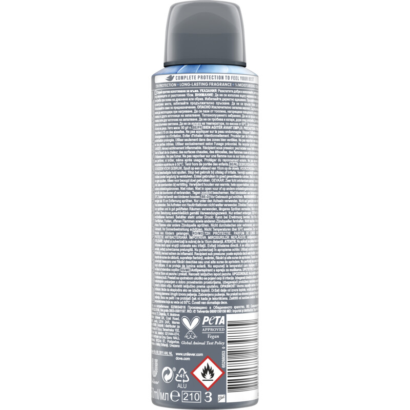 Een afbeelding van Dove Men+care cool fresh deodorant spray