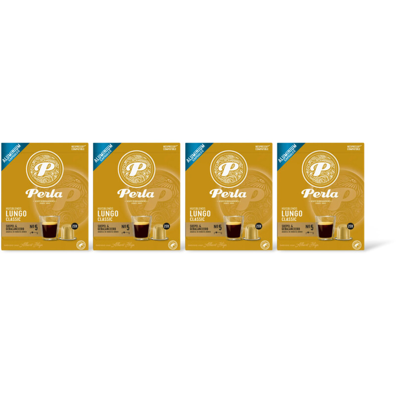Perla Huisblends Lungo classic capsules 4-pack