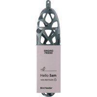Een afbeelding van SingingFriend Sam vetbolfeeder houtlook