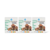 AH Glutenvrij Granolareep pinda en amandel blauwe 3-pk