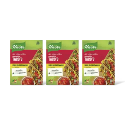 pdp-image-Knorr Mexicaanse taco's family 3-pack