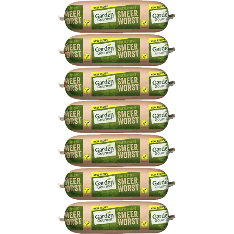 Een afbeelding van Garden Gourmet smeerworst Naturel 7-pack