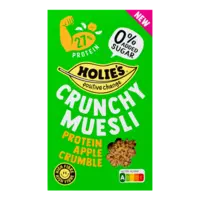 Holie's Crunchy muesli protein apple crumble