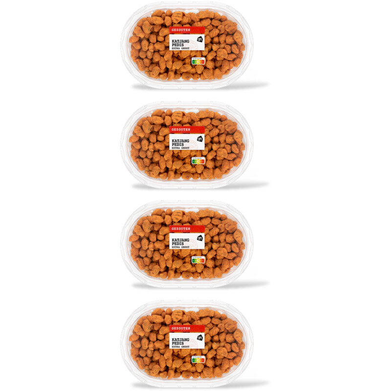 AH Gezouten katjang pedis extra groot 4-pck