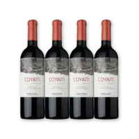 Coyam Rood Organic 4 flessen