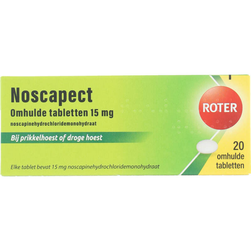 Roter Noscapect 15mg tabletten