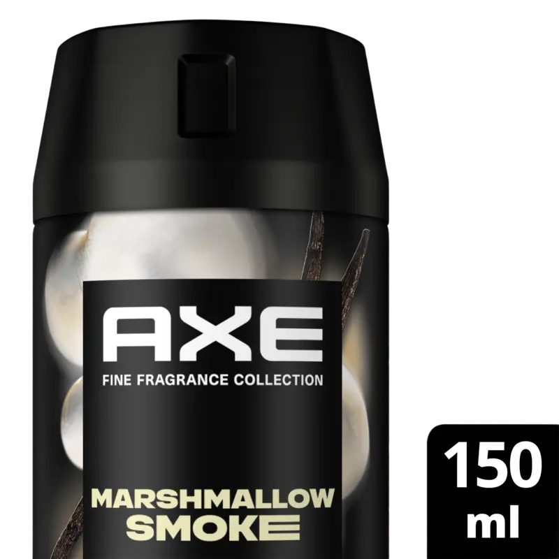 Marshmallow smoke deodorant body spray