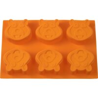 Een afbeelding van AH Hamster silicone bakvorm 6 cups