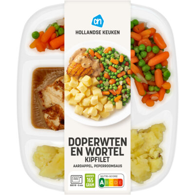 pdp-image-AH Kipfilet pepersaus met wortel en doperwt
