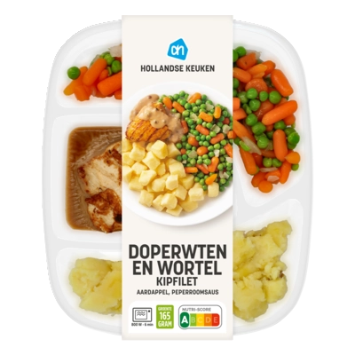 pdp-image-AH Kipfilet pepersaus met wortel en doperwt