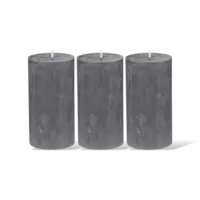 AH Rustiek 7x13cm antraciet 3-pack