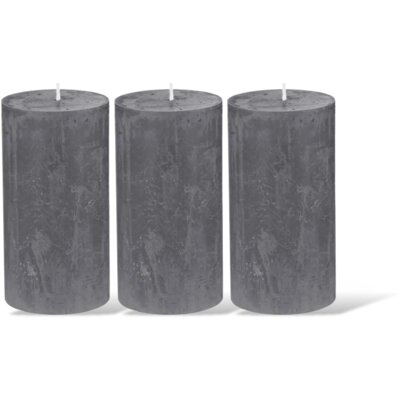 AH Rustiek 7x13cm antraciet 3-pack
