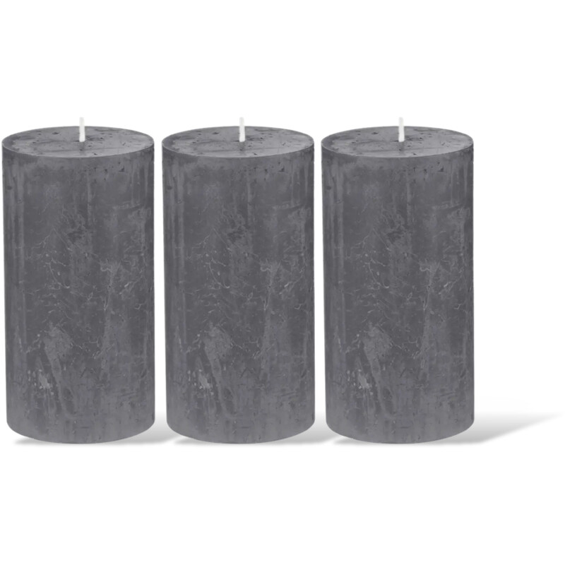 AH Rustiek 7x13cm antraciet 3-pack