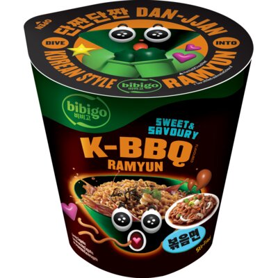 pdp-image-Bibigo K-BBQ ramyun sweet&savoury noodles cup