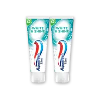 Aquafresh White & shine tandpasta 2-pack