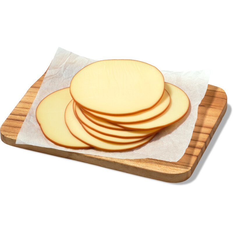 Een afbeelding van AH Rookkaas naturel 45+ plakken