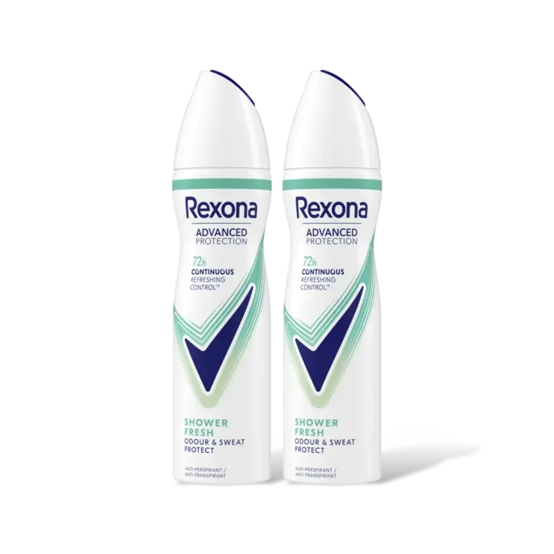 Rexona Shower fresh anti-transpirant 2-pack
