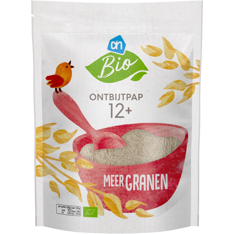 AH Biologisch Ontbijtpap meergranen 12m+