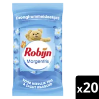 Robijn Droogtrommeldoekjes morgenfris
