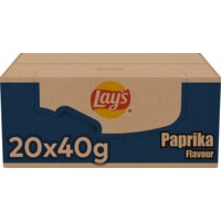 Een afbeelding van Lay's Paprika 20-pack