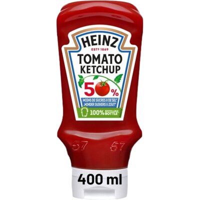pdp-image-Heinz Tomato ketchup 50% minder suikers & zout