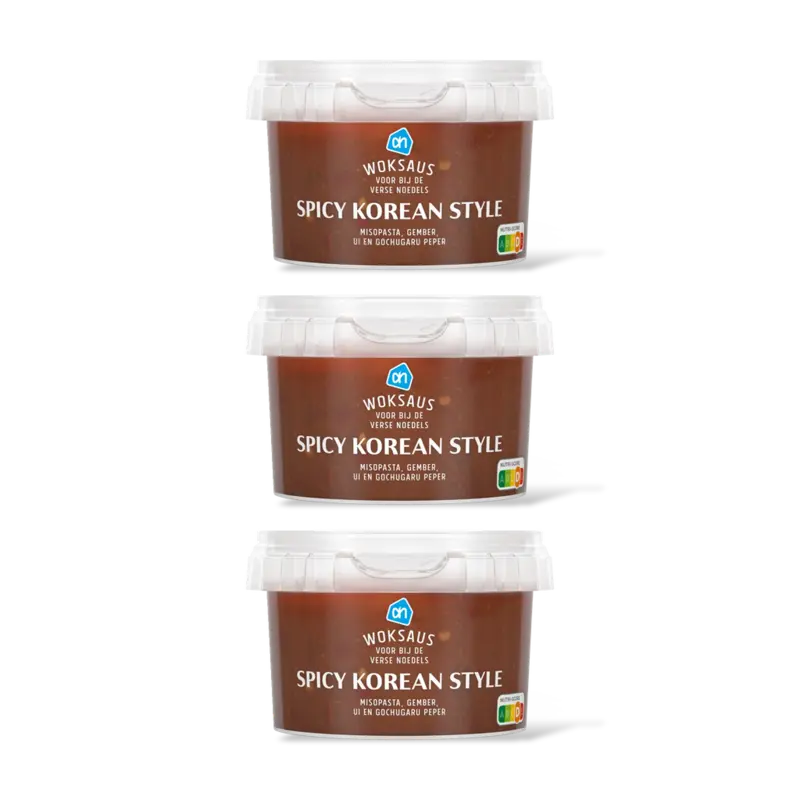 AH Woksaus spicy Korean style 3-pack