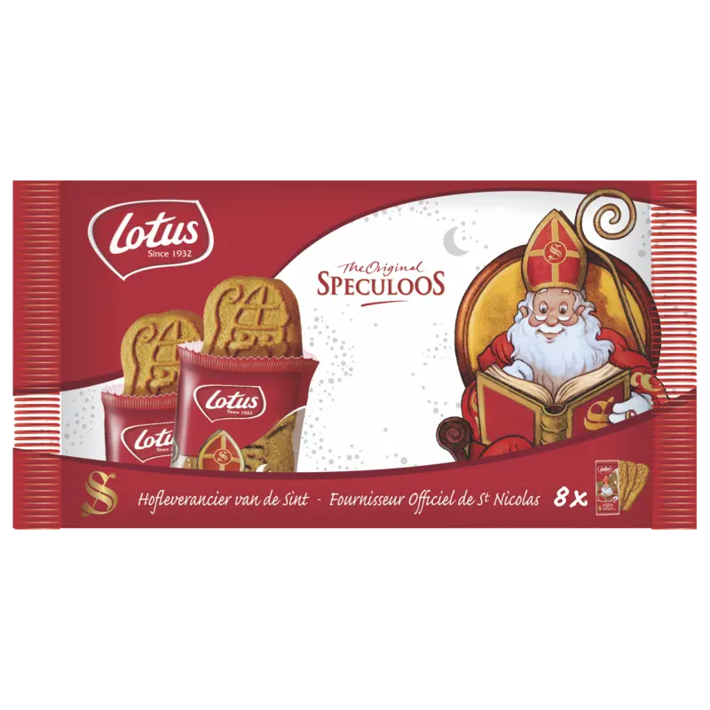 Lotus Biscoff Speculoos sintkoekjes bel