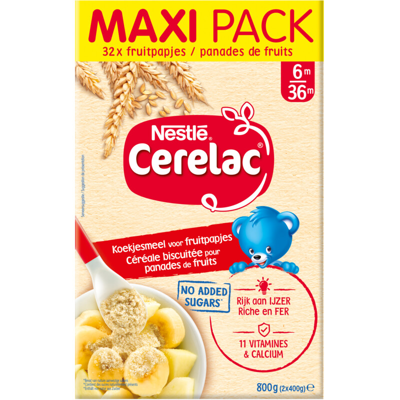 Een afbeelding van Nestlé Cerelac maxi pack bel
