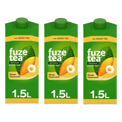 pdp-image-Fuze Tea Green Ice Tea Mango Chamomile 3-pack