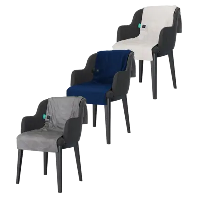 pdp-image-Sinji Heating chair blanket fleece grey