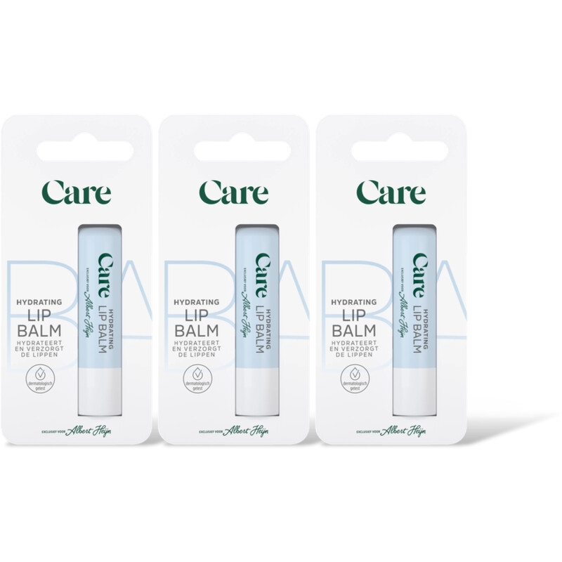 Care Lip balm hydrating 3-pack