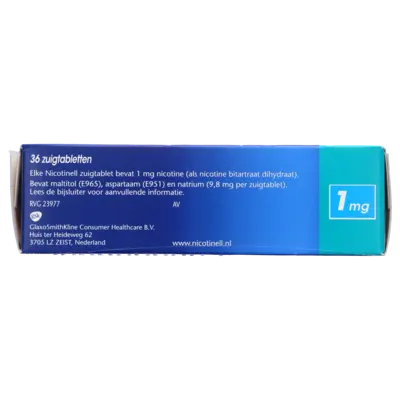 pdp-image-Nicotinell Mint zuigtablet 1mg stoppen met roken